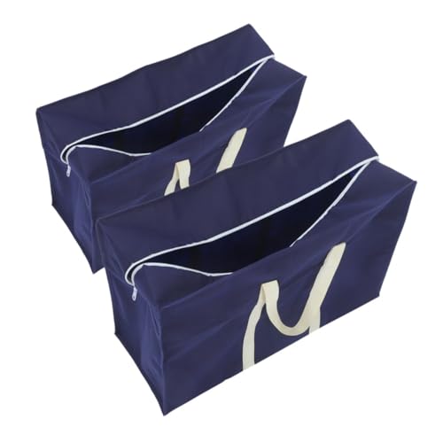 Baluue 2pcs Large-capacity Storage Bag for Moving and Packing Non-woven Fabric for Clothing Quilts and Blankets Sturdy Handles for Organizing and Transporting Essentials