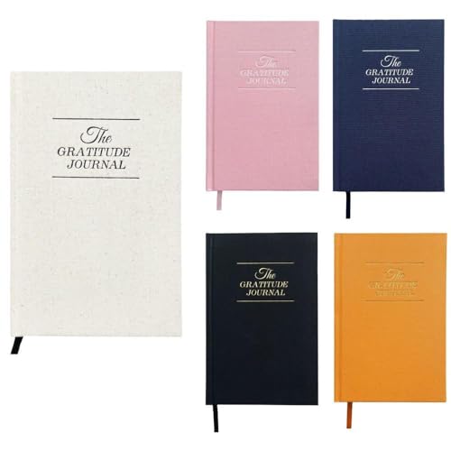The Gratitude Journal,Self-discipline Noteboo,kMore Happiness, Positivity, Affirmation, Productivity, Mindfulness & Self Care - Compact Punching Schedule Plan Gift For Loved Ones Personal Growth