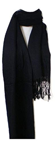 Tapp Collections™ Premium Pashmina Shawl Wrap Scarf - color: Black