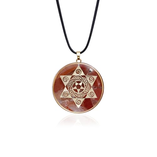 Day Day Up Tree of Life & OM Symbol Orgone Pendant Necklace – Chakra Balancing Energy Jewelry for Meditation - style: Style 11