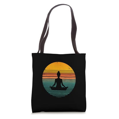 Vintage Meditation Tote Bag