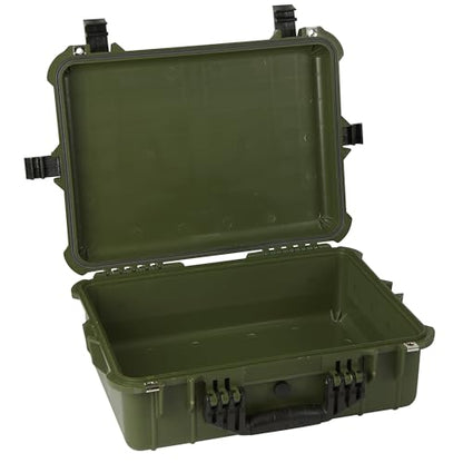 Strongway 20in. Plastic Waterproof Storage Case, Green, Model# MJ-6060_GRN - color: Green