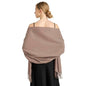 Ciormis Pashmina Scarf for Women, Soft Pashminas Shawls and Wraps for Evening Dresses, Wedding Bride Bridesmaid Shawls Scarf - color: Light Camel