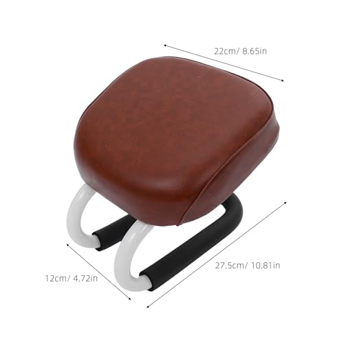 Cabilock Zen Bench Stool with Padded Cushion and Non-Slip Cover, Home Prayer Bench, and Seiza Posture Practice, Portable Floor Stool for Adults