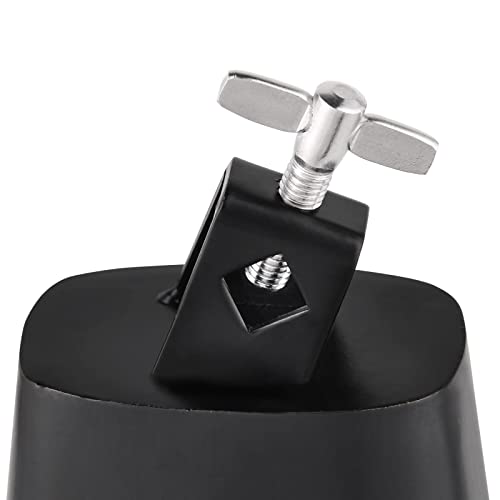 Eastrock 9 inch Metal Steel Cow Bells Noise Makers Hand Percussion Cowbell with Stick for Drum Set - size: 9''