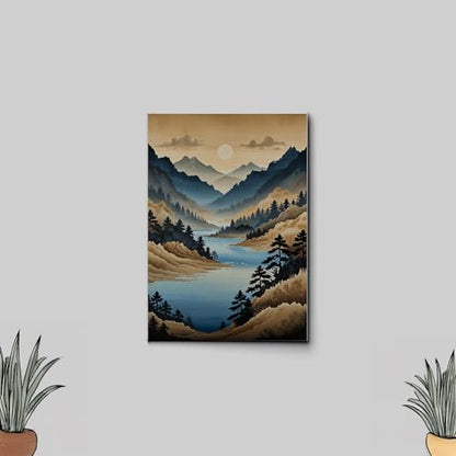 Japanese Wall Art, Minimalist Wall Art, Neutral Abstract Art, Modern Minimalist, Zen Wall Art, Zen Printed Wall Art, Japanese Art Print, Modern Wall Art Canvas, Decor