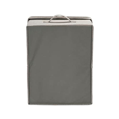Household Essentials Large Fabric Storage Bins 2 Pack, Gray - color: Grey