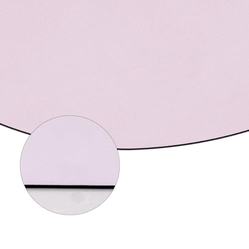 ABREEZE Irregular Large Flower Meditation Mat Non Slip Round Pilates Yoga Mat Natural Rubber with Sueded Surface Exercise Mat
