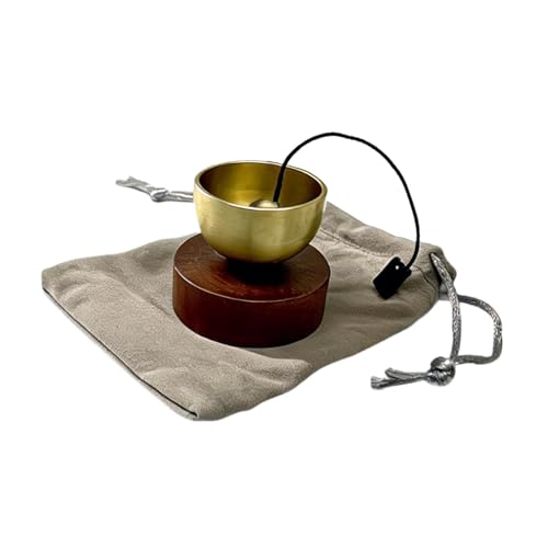 DYNWAVE Mini Set Compact Gift for Men Women Sturdy Meditation Sound Bowl Tibetan for Relaxation Mindfulness