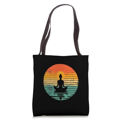 Vintage Meditation Tote Bag