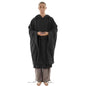 Unisex Meditation Hooded Cloak Warm Comfortable Autumn Winter Monk Clothing ﻿(Dark Gray,M)