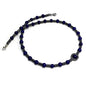 Healing Stress Anxiety Meditation Grounding Energy Gemstone Necklace Series - color: Healing Gemstone Necklace Series-Natural Lapis Lazuli -6 mm 18 inch- Stone