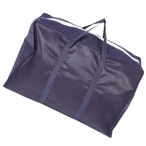 Toyvian Luggage Storage Bag for Moving Capacity Household Sundries Storage Bag with Handles Comforter Bag for Travel Camping and Organizing Clothes