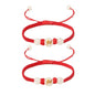 2026 Chinese New Year of Horse Bracelets for Women Men, 12 Chinese Zodiac Bracelet Good Luck Red String Animal Horse Charm Braided Bangle Adjustable Jewelry Gift - color: Luminous-2pcs
