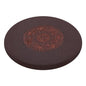 Round Meditation Cushion Mat Set with Washable Premium Cotton Linen Cover, Larger Thick Yoga Mat Bolster Floor Pillows Seating for Adults Upgraded Meditation Accesso coffee-70 * 4cm - color: Coffee