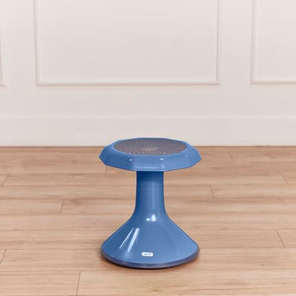 ECR4Kids ACE Active Core Engagement Wobble Stool, 15-Inch Seat Height, Flexible Seating, Powder Blue - color: Powder Blue