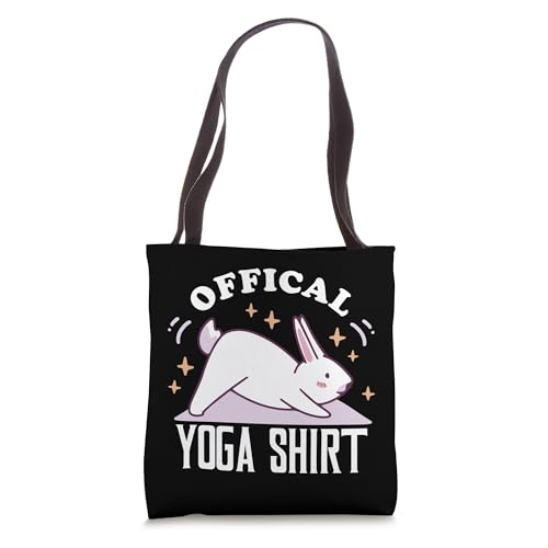 Zen Meditation Bunny Yoga Omm Tote Bag