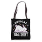 Zen Meditation Bunny Yoga Omm Tote Bag