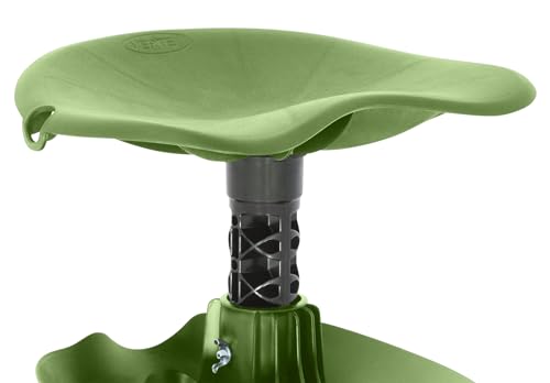 ROCKr | Ergonomic Rocking Garden Stool with Tilting Base for Gardeners | Durable Chair for Gardening with Contoured Seat | Made in USA by Vertex Products | Model EX120 - size: EX120