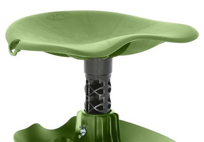ROCKr | Ergonomic Rocking Garden Stool with Tilting Base for Gardeners | Durable Chair for Gardening with Contoured Seat | Made in USA by Vertex Products | Model EX120 - size: EX120