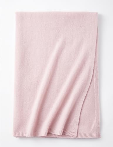 Soft Cashmere Blend Wrap Chic Scarf Stole for Women Wayfarer Travel Extra Large 87"x28" - color: Sakura