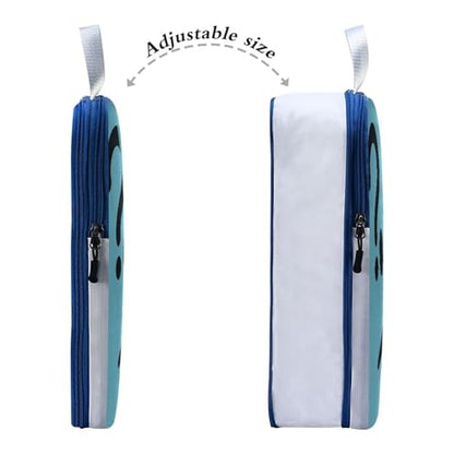 Waterproof 3 Set Travel Packing Cubes For Suitcases Polyester Folding Closet Organizer, Question Mark Confused Look (3 Set) - color: Question Mark Confused Look