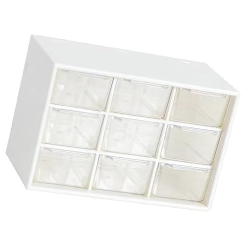 9-Drawer Desktop Organizer, Multifunctional Desk Storage Box for Jewelry, Makeup, Office, School, Home-Easy to