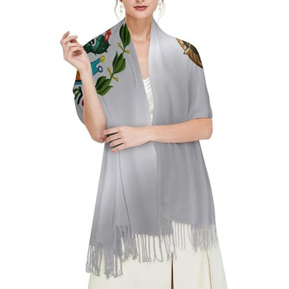 Big Oversized Long Scarves Pashmina Shawl Wrap Women gifts - color: Picture (642)