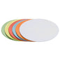 Franken UMZ 1119 04 Prompt Cards Oval 11 x 19 cm 130 GSM Pack of 500 Yellow 500 Stück Yellow - color: Yellow, size: 500 Stück