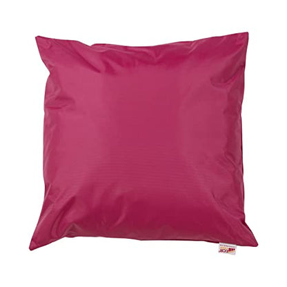 ECR4Kids Jumbo Indoor/Outdoor Kids Floor Pillow Cushion, 27in x 27in, Classroom Essentials, Raspberry - color: Raspberry