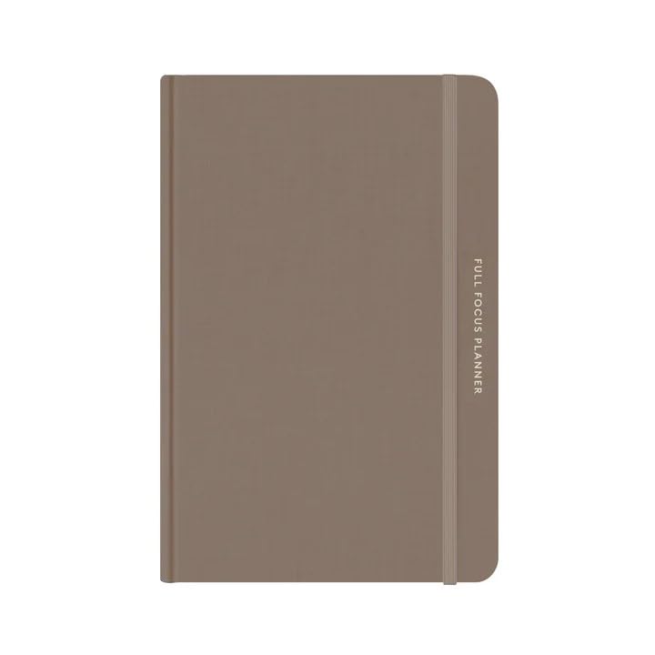 Full Focus Latte Linen Planner by Michael Hyatt - The #1 Daily Planner to Set Annual Goals, Increase Focus, Eliminate Overwhelm, and Achieve Your Biggest Goals - Hardcover - color: Latte
