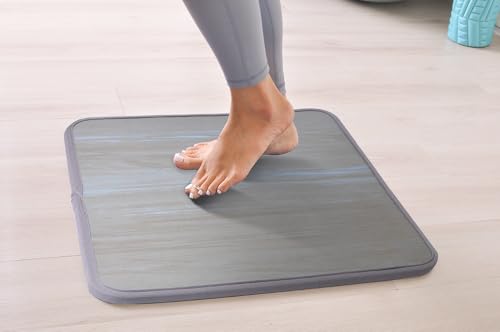 Lotus Slow Jogging Mat 1/2 Inch - Pilates, Meditation, Floor Workouts, Exercise for Knee, Elbows, Wrists and Back - Jump Rope Pad