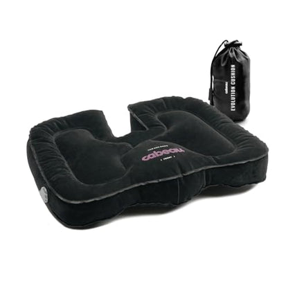 Cabeau Evolution Cushion Portable & Lightweight Inflatable Seat Cushion - Ideal for Office Chairs, School Bleachers, Stadium Seats, and Wheelchairs - Comfort on The Go (Pack of 2) - size: One Size (Pack of 2)