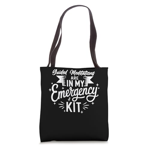 Guided Meditations in Emergency Kit Tote Bag