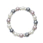 Healing Bracelet For Women Anxiety Crystal Bracelet Chakra Beaded Bracelets Rose Quartz Crystals And Healing Stones Yoga Bead Bracelet Calming Stretch Bracelet Stress Relief Gifts For Women - color: Silver-Shell Bead