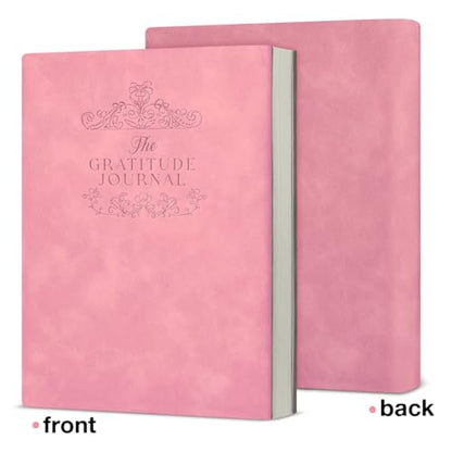 Inspirational the Gratitude Journal for Women Girls, Mental Health Gifts Notebook for Happiness, Affirmation, Self Care, Mindfulness - Pink - color: pink-01