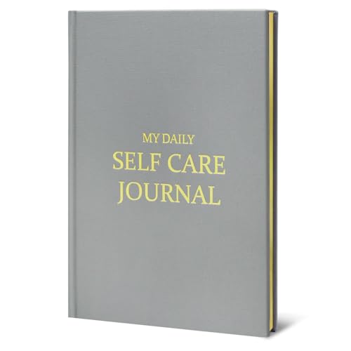 Gratitude Journal for Women & Men – Daily Mindfulness Journal with Positivity Tracker, Happiness Exercises, and Guided Reflective Writing – Self-Care Journal for Personal Growth (Grey)