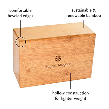 Hugger Mugger Bamboo Yoga Block