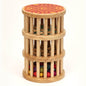 B. toys – A – Maze Rain Rush Dexterity Toy – Crawling Rolling Tower – Developmental Natural Wooden Rainmaker Toy – Toys for Toddlers