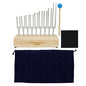 Pilipane Portable Tuning Fork Sound Tool for Meditation and Centre Improvement