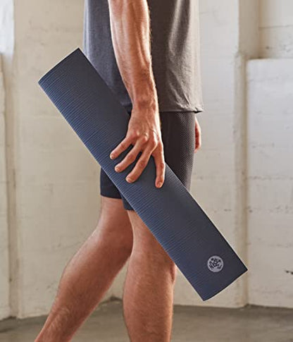 Manduka PRO Yoga Mat - 6mm | Lifetime Durability | Hygienic Construction | Premium Studio Quality | Teacher Approved - color: Odyssey, size: 85" x 26"