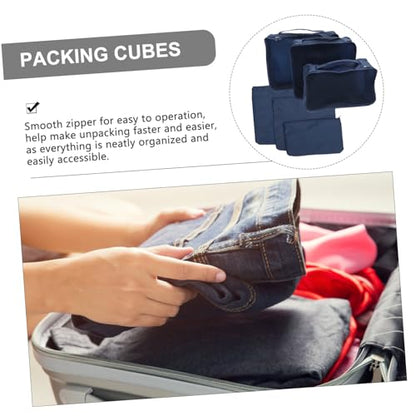 Efficient Storage Bag for Clothes Blanket Luggage Oxford Windowed Organizer Bag for Closet