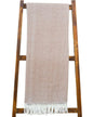 Cotton Acrylic Adirondack Herringbone Woven Throw - Soft Lightweight Cashmere Throw, Toffee - color: Toffee