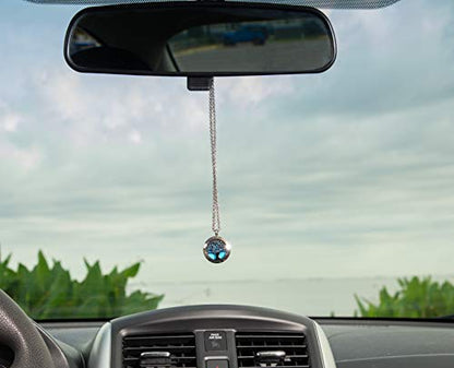 Wild Essentials 3 Necklace Set, Tree Of Life, Flower of Life, Sun Essential Oil Diffuser Necklace Stainless Steel Locket Pendants, 24 Inch Chains, 36 Refill Pads, Color Changing, Perfume Locket, Aroma