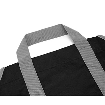 Stanbroil Canvas Firewood Carrier Bag, Durable Firepalce Log Tote with Handles for Wood Fire Stove, Outdoor Camping
