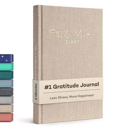 6-Minute Diary – 3-Million-Copy Gratitude Journal for Women with Prompts – Guided Self Care Journal Based on Positive Psychology – Daily Manifestation Journal for Self-Love & Mindfulness - color: Cream White