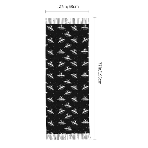 Supdreamc Cashmere Feel Scarf Soft Women Warm Cozy Scarves Multiple Colors - color: Picture (137)