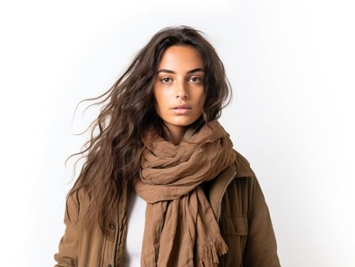 Shawl Wraps For Women With Gift Box | Pashmina Scarf For Evening Dress Wedding Bridesmaid | Cotton Large Scarves
