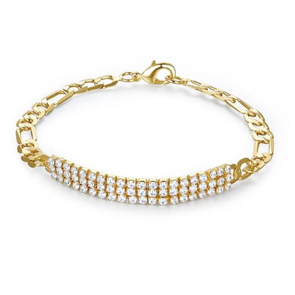 Bracelet for Women 14K Gold Plated Dainty Chain Simple Jewelry - style: Gold-Plated Chain