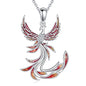 Animal Necklace 925 Sterling Silver Pendant Jewelry Gift for Women Animal Lover - style: Phoenix